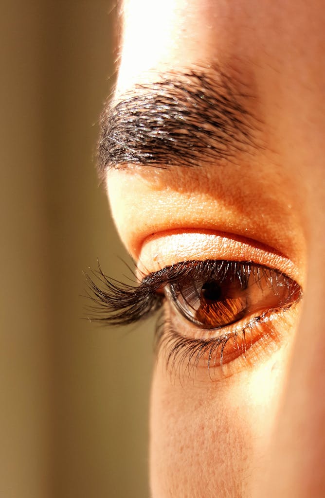 Close-Up Shot of a Person's Eye